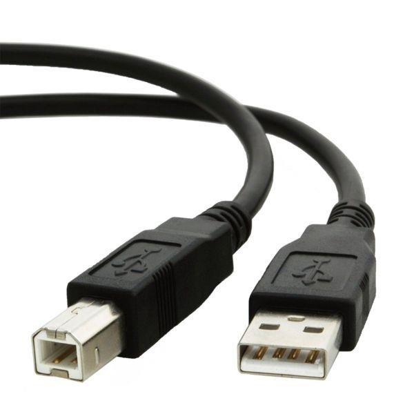 کابل USB چاپگر دتکس به طول 5 متر Cable USB Printer Detex 5m